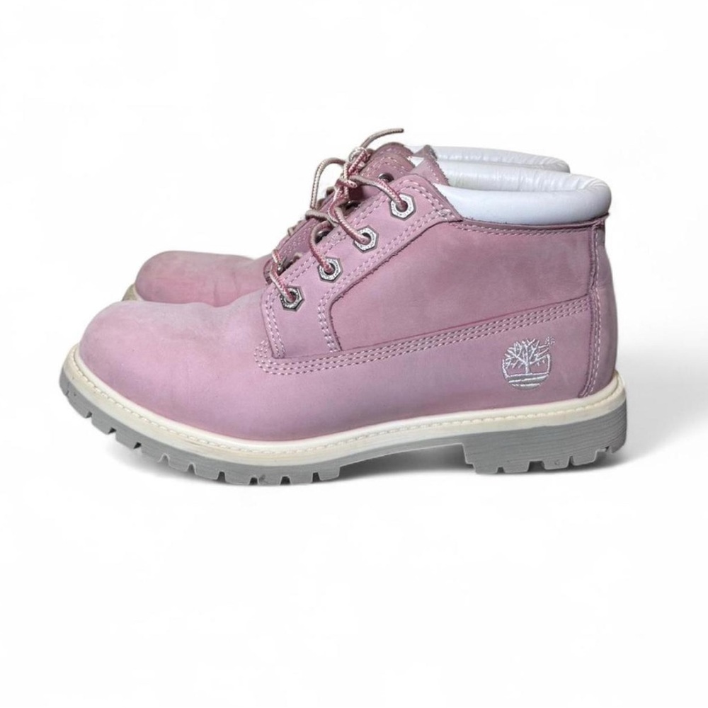 Pink Timberland Boots